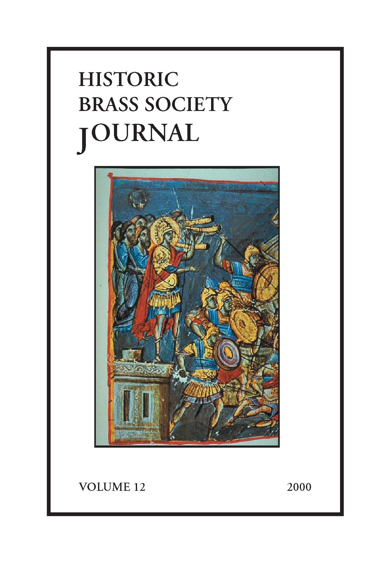 Historic Brass Journal - Volume 12 - 2000